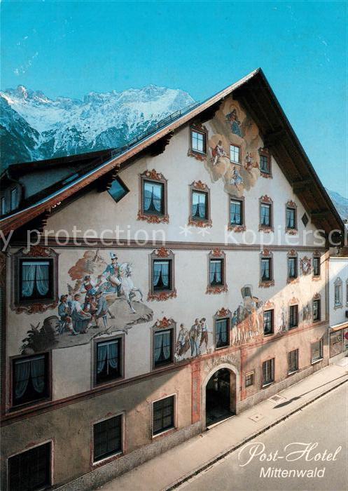 Mittenwald Karwendel Tirol Post Hotel
