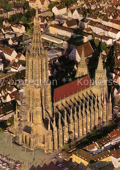 Ulm Donau Muenster Hoechster Kirchturm der Welt
