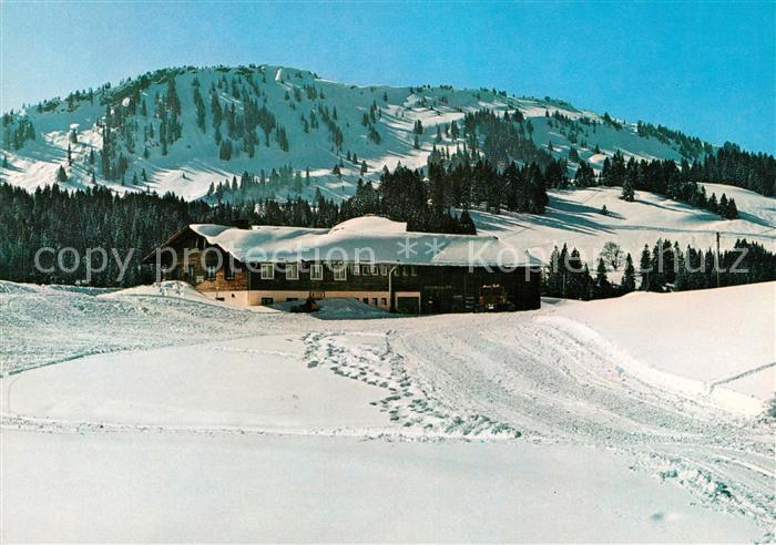 Steibis Alpengasthof Hochbuehl Winter