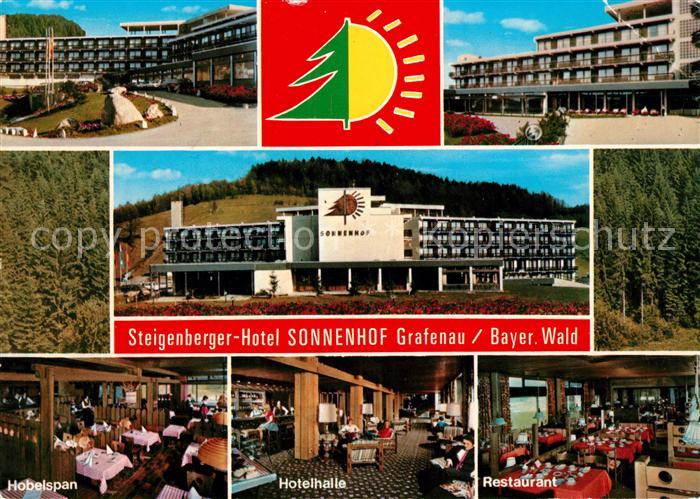 Grafenau Niederbayern Steigenberger Hotel Sonnenhof Restaurant Hobelspan Hotelha