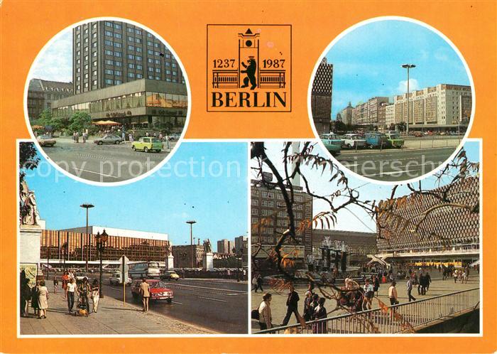 BERLIN  CITY Hotel Metropol Palast der Republik Alexanderplatz