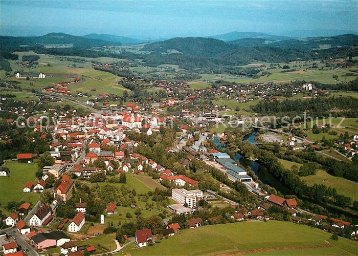 Viechtach Bayerischer Wald Fliegeraufnahme