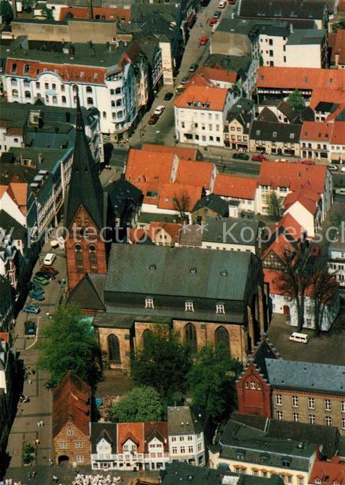 Flensburg Fliegeraufnahme  Sankt Marienkirche