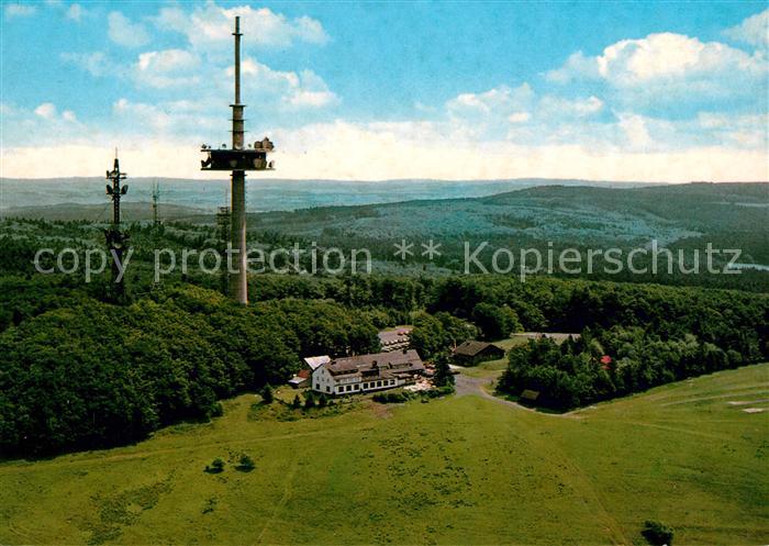 Hoherodskopf Berggasthof Sendetuerme Naturpark Hoher Vogelsberg