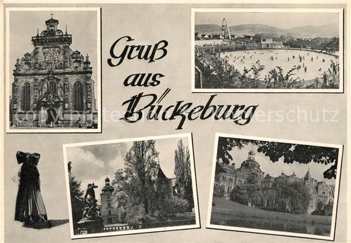 Bueckeburg Stadtkirche Bergbad Schloss