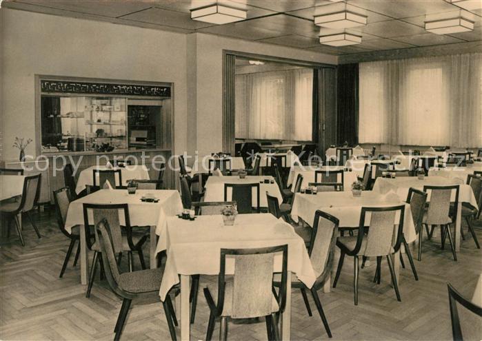 Friedrichroda Erholungsheim Erich Hanstein Speisesaal