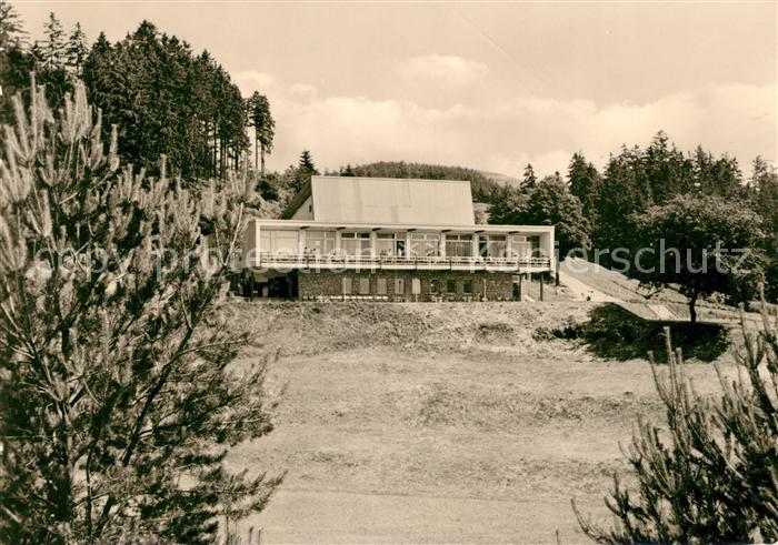 Waldau Hildburghausen FDGB Erholungsheim Bergkristall