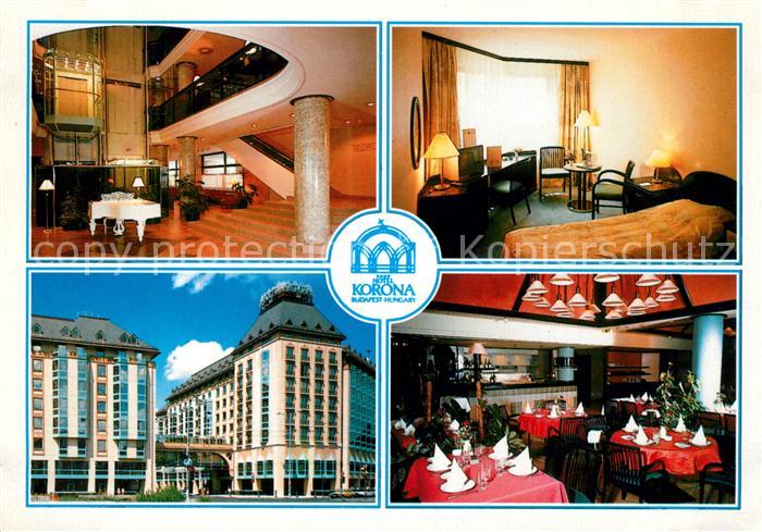 Budapest Pannonia Hotel Korona