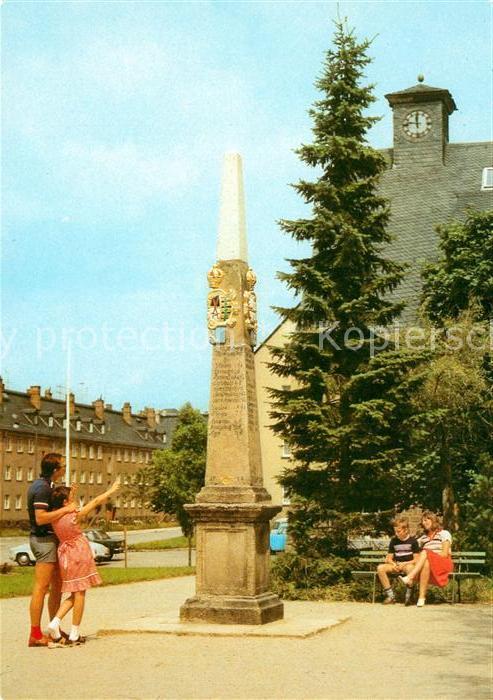 Johanngeorgenstadt Postmeilensaeule