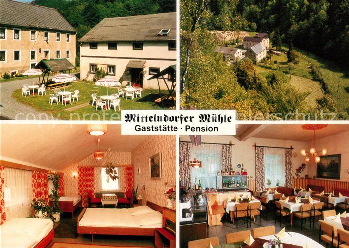 Bad Schandau Mittelndorfer Muehle Gaststaette Pension
