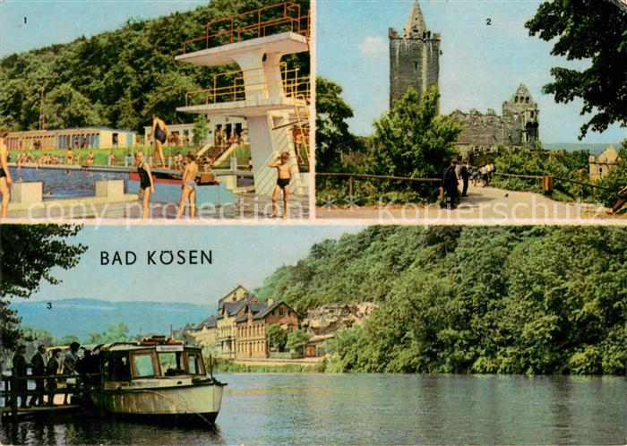 Bad Koesen Schwimmbad Rudelsburg Dampferanlegestelle