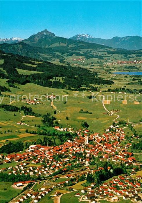 Nesselwang Gruenten Fliegeraufnahme