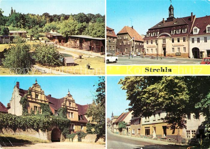 Strehla Tierpark Rathaus Schloss Hauptstrasse