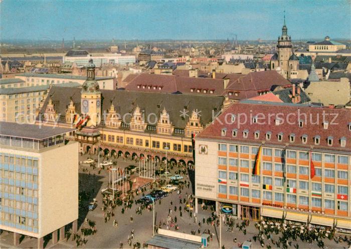 LEIPZIG Sachsen Messehaus am Markt Altes Rathaus