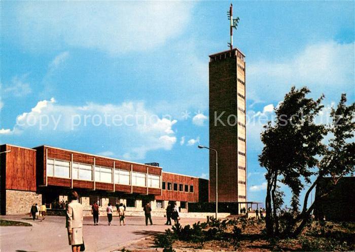 Oberwiesenthal Erzgebirge Neues Fichtelberghaus