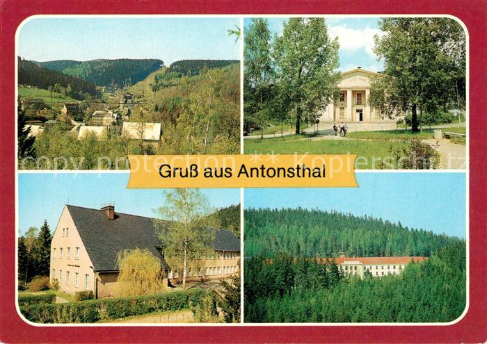 Antonsthal Erzgebirge Klubhaus Antonshoehe Heinrich-Heine-Oberschule Kneippsanat