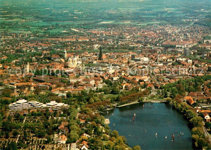 Muenster Westfalen Fliegeraufnahme