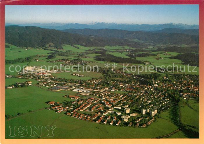 Isny Allgaeu Fliegeraufnahme