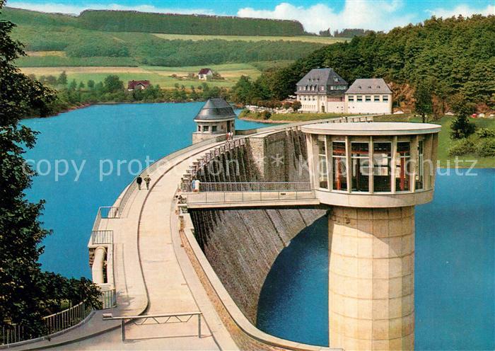 Olpe Biggesee Biggetalsperre Lister Staumauer