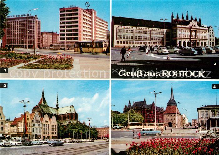 ROSTOCK  CITY Interhotel Warnow Haus der Schifffahrt Rathaus