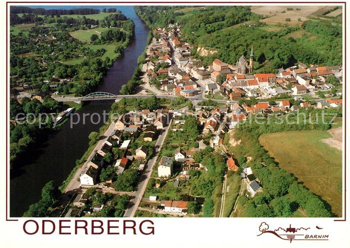 Oderberg Mark Fliegeraufnahme Alter Oder Oderberger See Raddampfer Riesa