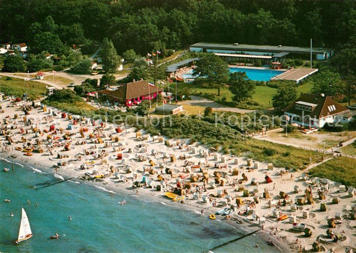 Hohwacht Ostseebad Fliegeraufnahme