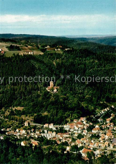 Bad Liebenzell Burg Liebenzell Unterlengenhardt Fliegeraufnahme