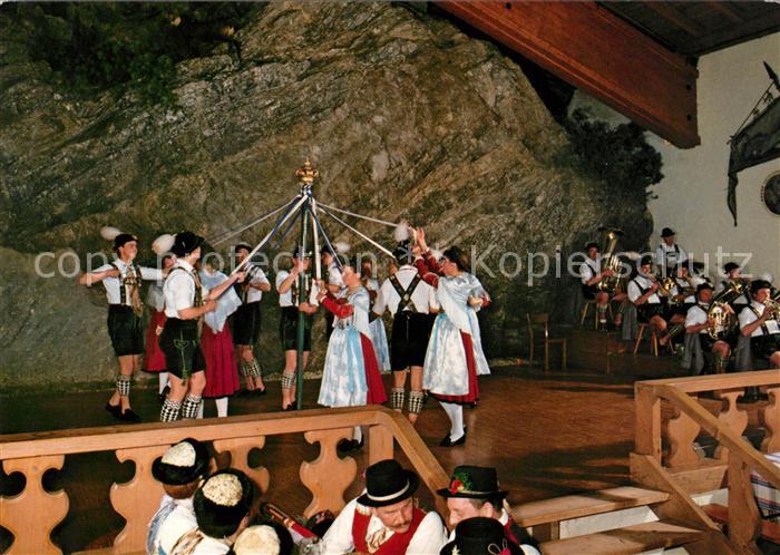 GARMISCH-PARTENKIRCHEN Bayern Bayern-Halle Volkstrachten-Verein Garmisch Bandl-T