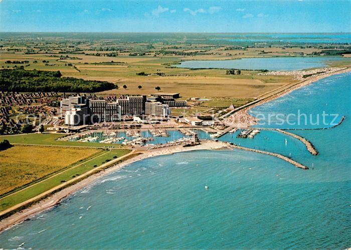 Damp Kurzentrum Damp 2000 Fliegeraufnahme