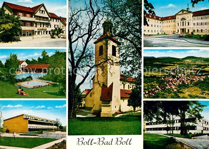 Bad Boll Hotel Loewen Freibad Neue Schule Kurhaus Akademie