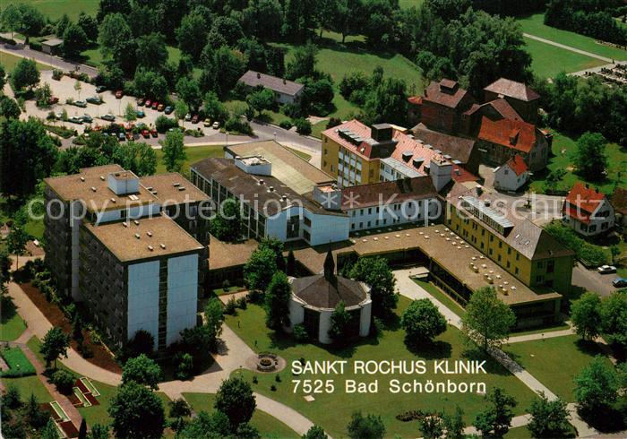 Bad Schoenborn Sankt Rochus Klinik Fliegeraufnahme