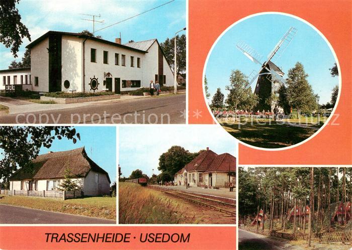 Trassenheide Usedom Gaststaette Seeklause Jugendherberge Muehle Fischerhaus Finn