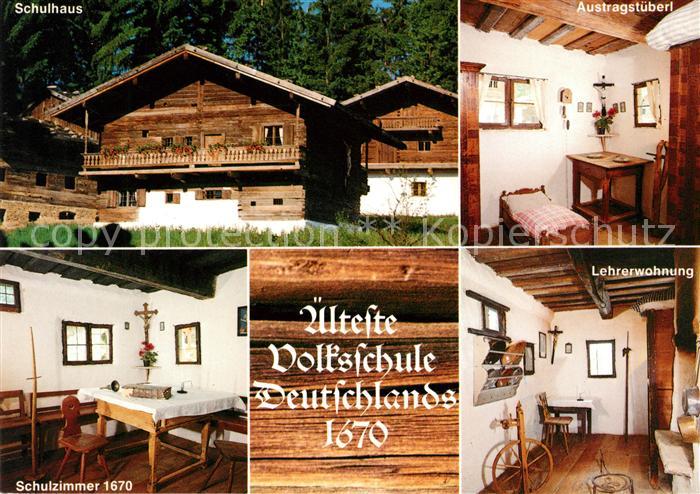 Tittling Volksschule Schulzimmer Lehrerwohnung