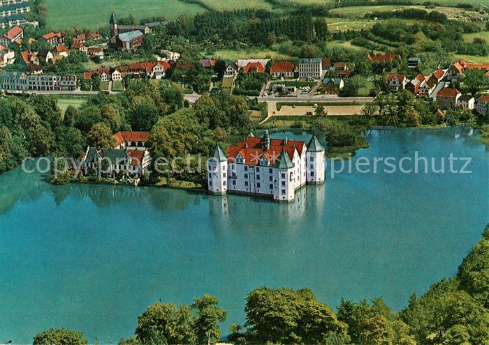 Gluecksburg Ostseebad Schloss Fliegeraufnahme
