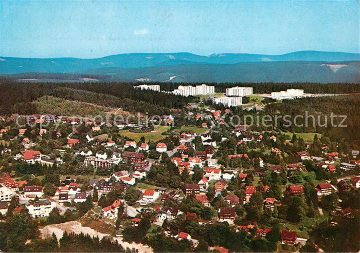 Hahnenklee-Bockswiese Harz Fliegeraufnahme