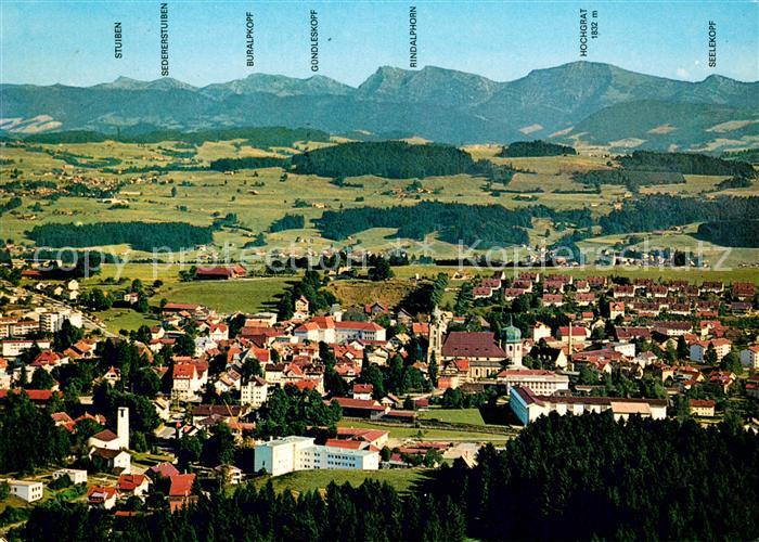 Lindenberg Allgaeu Fliegeraufnahme