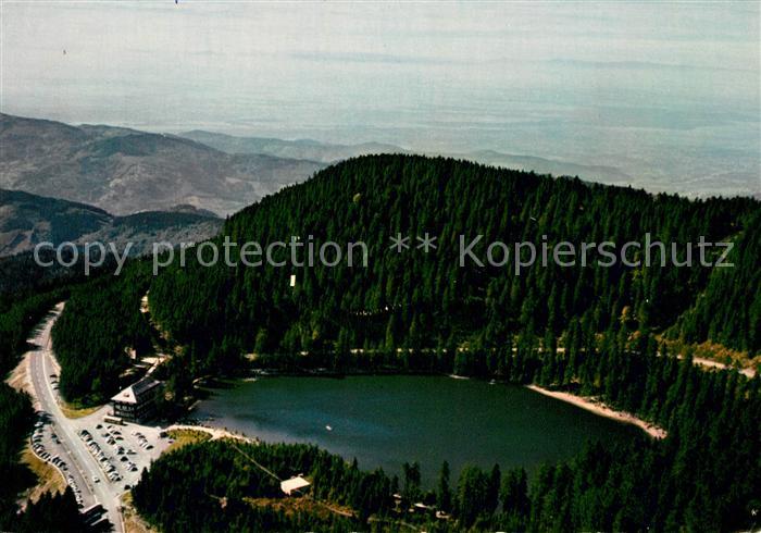 Seebach Ortenaukreis Begrhotel Mummelsee Fliegeraufnahme