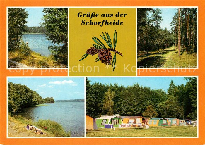 Schorfheide Grossvaetersee Campingplatz Werbellinsee