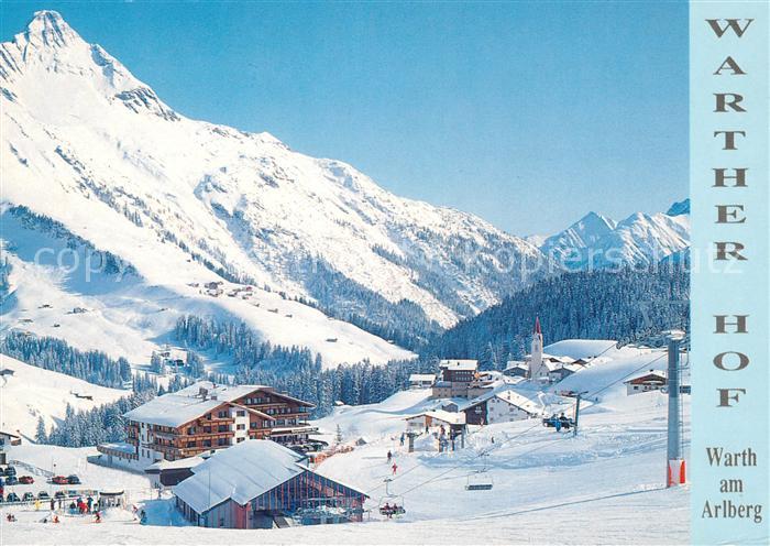 Warth Vorarlberg Hotel Warther Hof