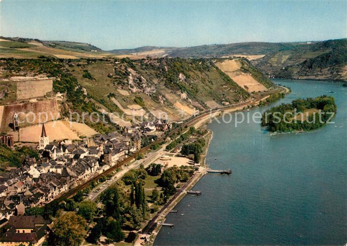 Bacharach Rhein Fliegeraufnahme