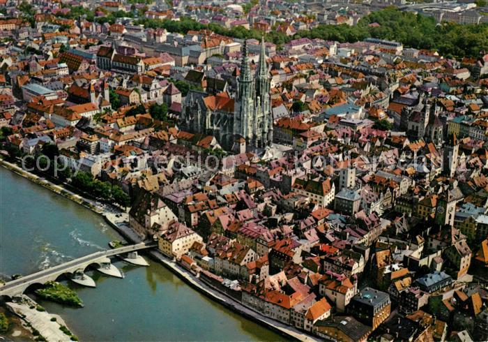 REGENSBURG Bayern Fliegeraufnahme