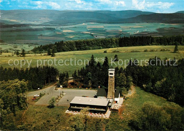 Kirchheim Hessen Fliegeraufnahme Berggasthof Eisenberg