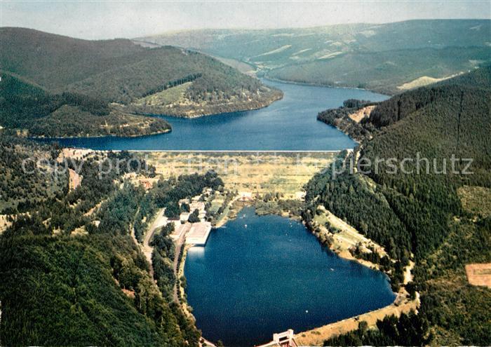 Osterode Harz Soesetalsperre Fliegeraufnahme