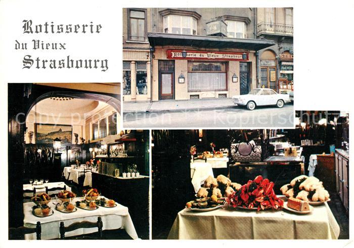 Bruxelles Bruessel Rotisserie du Vieux Strasbourg