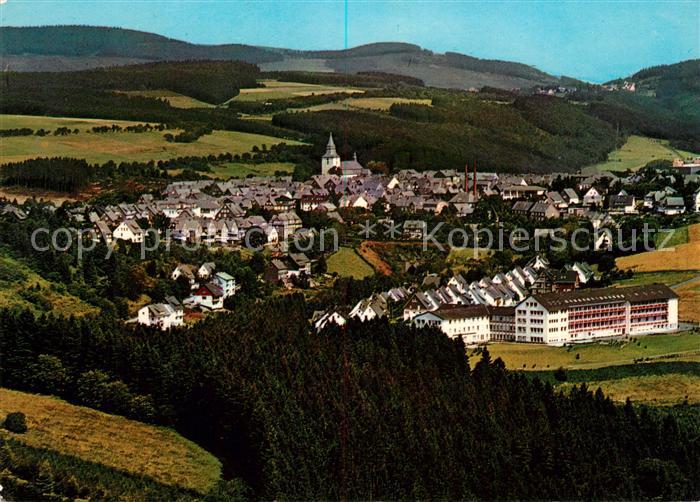 Winterberg Hochsauerland Fliegeraufnahme