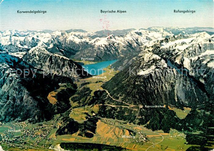 Maurach Achensee Ortungskarte Wiesing Kanzelkehre Rofangebirge
