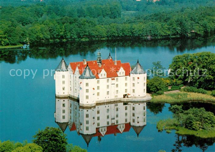 Gluecksburg Ostseebad Wasserschloss Fliegeraufnahme