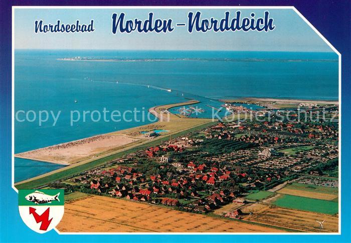 Norden Norddeich Ostfriesland Fliegeraufnahme