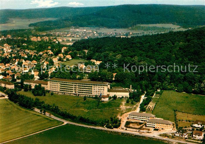 Bad Pyrmont Fliegeraufnahme Versorgungskrankenhaus