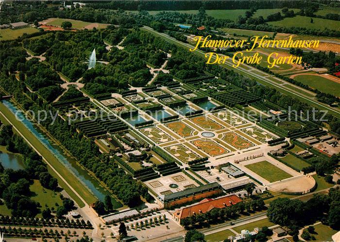 Herrenhausen Hannover Fliegeraufnahme Grosse Garten